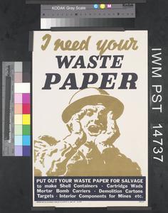 I Need Your Waste Paper